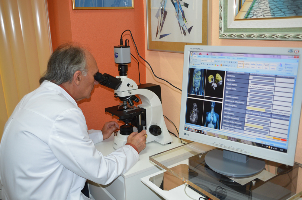 Microscopía de campo oscuro